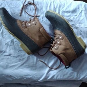 Tommy Hilfiger rain duck waterproof women's size 10m boots.